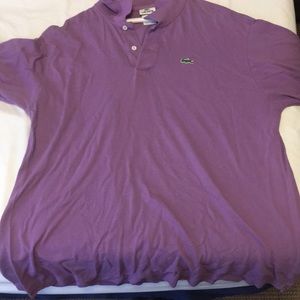 Purple men’s Lacoste size 8- Xl